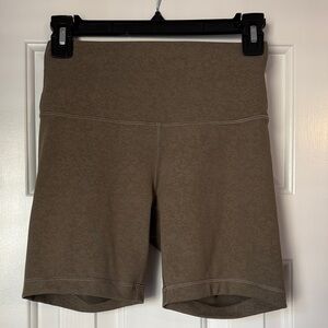 Lululemon Athletica Grey Biker Shorts